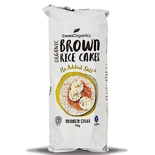 Ceres Brown rice Cakes Organic Brisbane, delivered fresh by Joy Wholefoods.