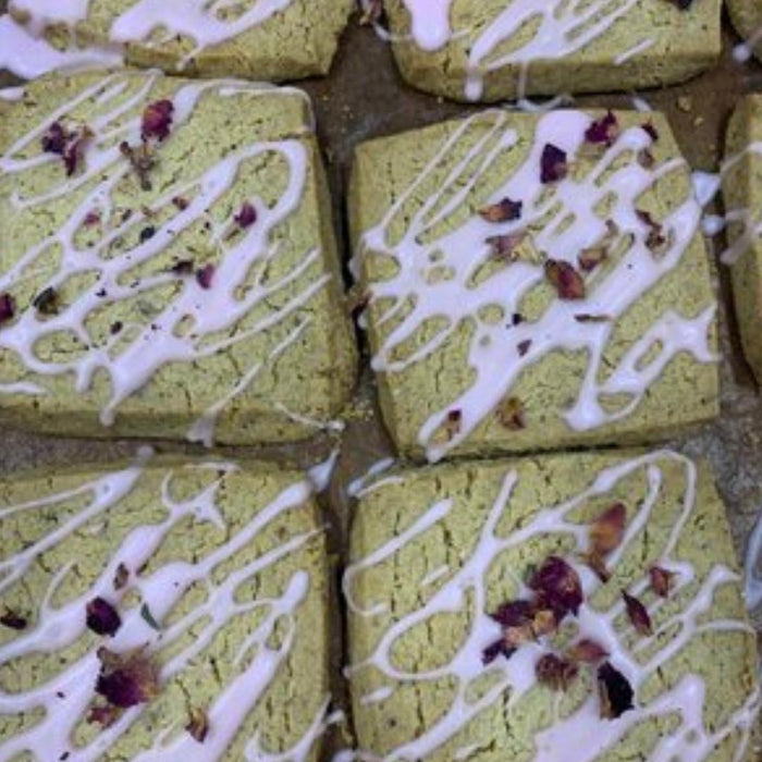 Danish Rose Butterscotch Bikkies, stocked at Joy Wholefoods, organic and spray free.