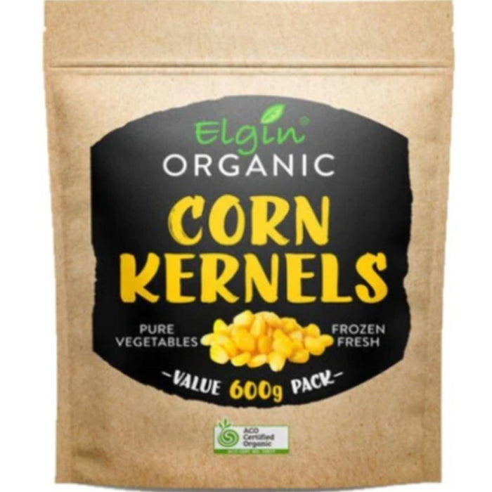 ElginOrganicCornKernels600gm, available from Joy Wholefoods.