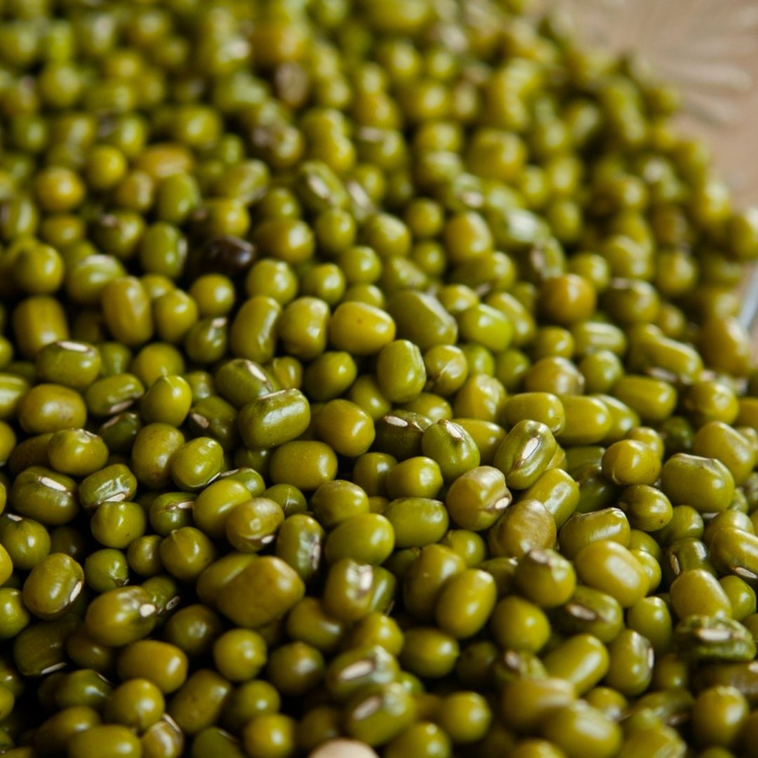Mung beans spray free organic Brisbane, available from Joy Wholefoods.