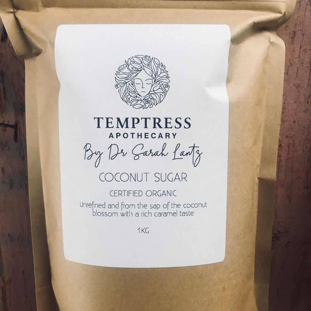 Temptree Apothecary Coconut Sugar Organic Brisbane, delivered fresh by Joy Wholefoods.