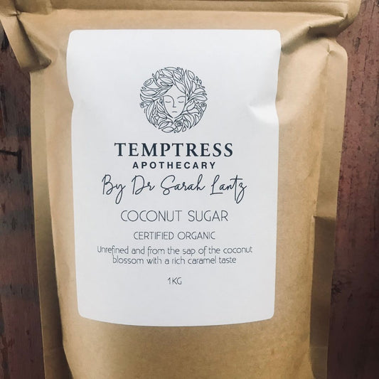 Temptree Apothecary Coconut Sugar Organic Brisbane, delivered fresh by Joy Wholefoods.