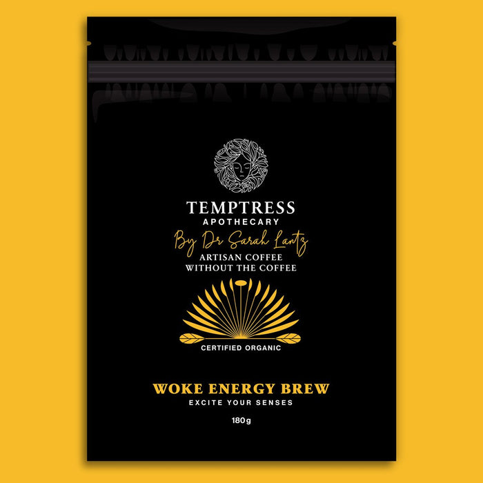 Woke energy brew coffee replacement organic healthy, part of the Joy Wholefoods organic range.