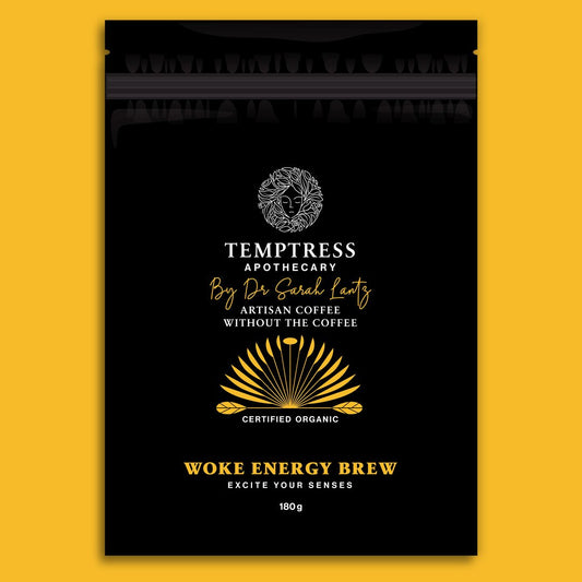 Woke energy brew coffee replacement organic healthy, part of the Joy Wholefoods organic range.