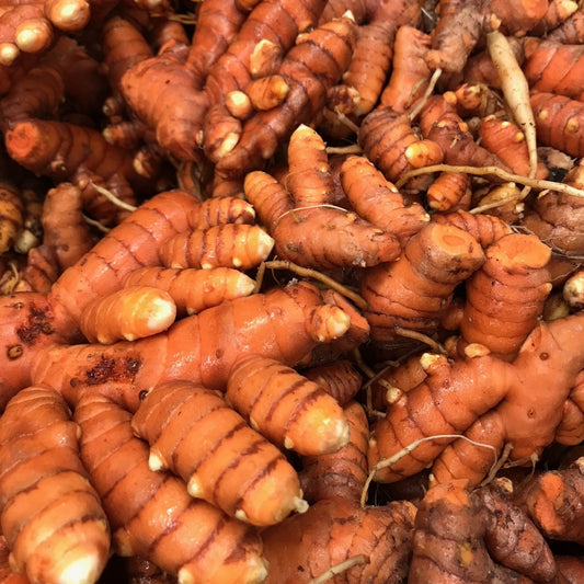 Turmeric organic root vegetables Brisbane, stocked at Joy Wholefoods, organic and spray free.